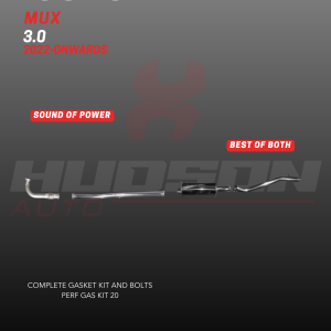 Isuzu MU-X 3.0 Performance Exhaust System