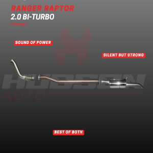 Ford Ranger Raptor 2.0 Bi-Turbo Performance Exhaust System