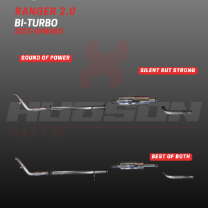 Ford Ranger 2.0 Bi-Turbo Exhaust Upgrade